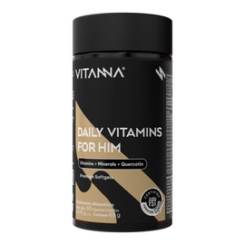 Multivitamínico para Hombre en Softgel con Vitaminas A, Complejo B, C, D3 y Minerales | Apoyo Energía y Bienestar Diario | 60 Cápsulas | Suministro pa