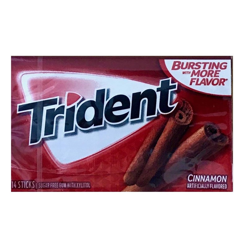 Trident Sugar Free Chewing Gum Variety Gift Pack (Pack of