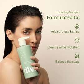 Divi Hydrating Shampoo and Conditioner Set, 2 x 12 oz, Moisturizing for Thicker Hair