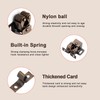 10PCS Cabinet Latch Double Roller Catch Hardware Catches Cabinet Latch