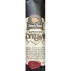 9oz Boar's Head Superiore Sopressata Chub (One Chub Per Order)