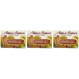 (3 PACK) - Le Pain des Fleurs - Org Chestnut Crispbread | 125g | 3 PACK BUNDLE