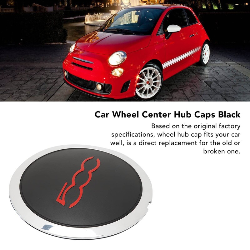 Hub Caps 68078421AB Fluid Prevention Centre Caps Wheel Center Chrome