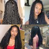 Human Braiding Hair For Boho Braids 24inches
