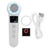 Hot Cold Face Massager Handheld Facial Vibration Massager Red Blue