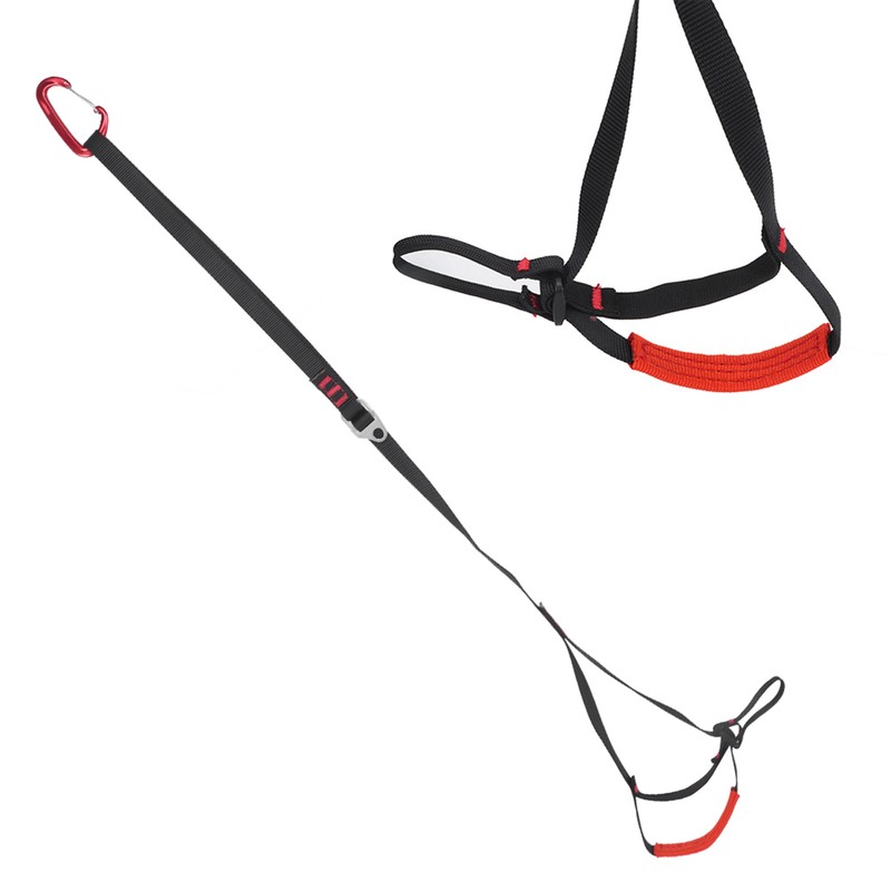 Outdoor Sports Adjustable Climbing Ascender Strap Rope Foot Belt Rock