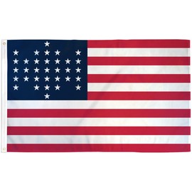 33 Stars USA Historical Flag - 3x5ft Premium Polyester American Flag