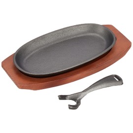 Pearl Metal HB-3054 Mini Cast Iron Sprout Steak Plate