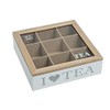 Beautiful Tea Box 'I Love Tea' with Viewing Window and