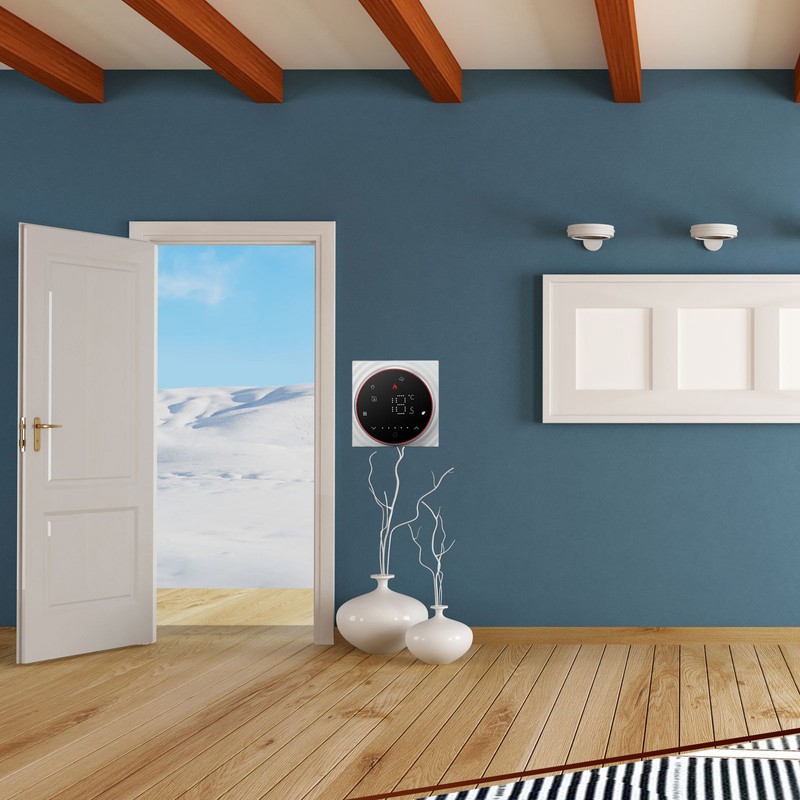 LED Smart Thermostat for Water Heating Programmable Thermostat Accurate 7