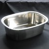 Nagao Tsubamesanjo Washtub, Oval Shaped, 14.8 x 11.3 inches (37.5