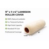 Tru-Lamb 9" Lambskin Paint Roller Covers – 100% Natural Lambswool