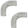 Ximoon 2 Pack Lower Duct Hose For Shark Rotator Vacuum