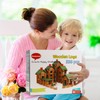Wondertoys 530 Pcs Wooden Logs Set Ages 3+, Classic Building