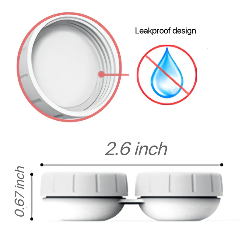 Contact Lens Replacement Box for VORDRASSIL-MV3, MV5 Contact Lens Cleaner