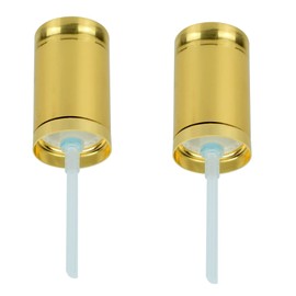 Foundation Pump Fit for Estee Lauder Double Wear MakeUp Foundation Bottles Control Cosmetic Liquid Quantity Instead of Wasting (Gold, Mid)