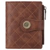 FALAN MULE Small Wallet for Women Bifold RFID Blocking Leather