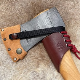 Harta Horse All Round Leather Neck Guard Axe Cover Neck Guard Leather Hultafors Harta Force (Brown)