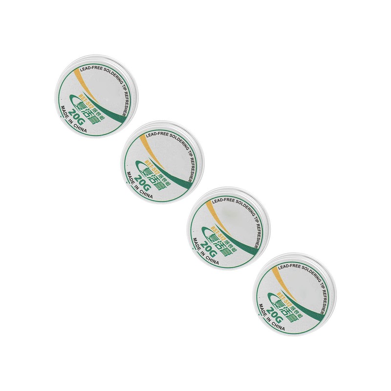 4Pcs Soldering Tip Refresher Clean Paste Tin Powder Resurrection Paste