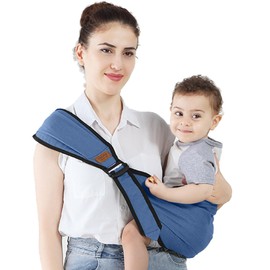 Toddler Carrier Side UieaMsio Ergonomic Toddler Carrier, Children's Carrier from 2 Years 3 Years, Baby Carrier Carrier, Adjustable Baby Carrier for Newborns to 3-36 Months, Toddlers (A)