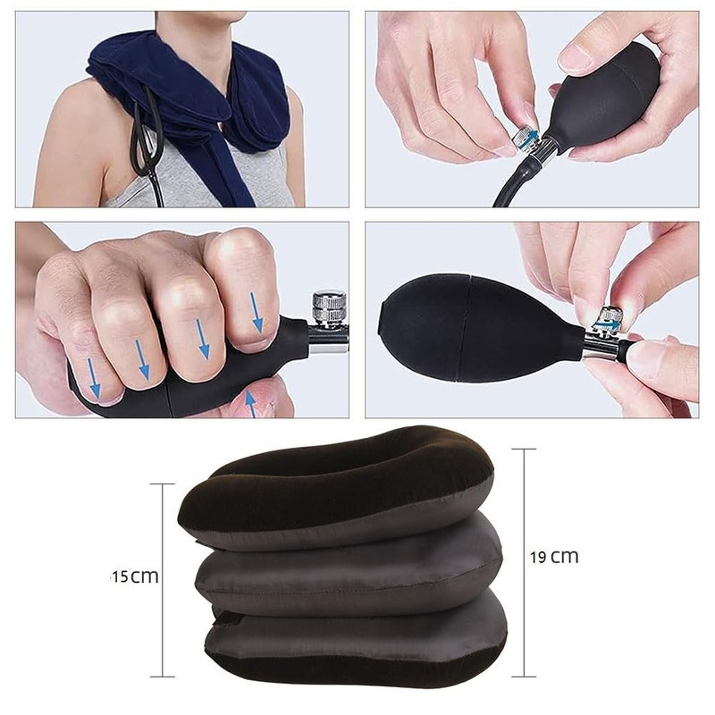 Cervical Neck Traction Device, Neck Support, Neck Massager, Neck Pull