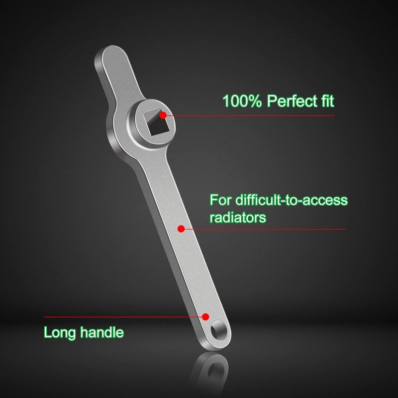 profiwoab Heating Key Square Key, Stainless Steel Heating Key, Radiator