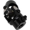 OCPTY Black Universal Steering Shaft U-Joint Coupler 9/16"-26 Spline *