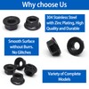 YuGtcen 30pcs M10 x 1.5mm Flange Nut Thread Hardware Nuts,