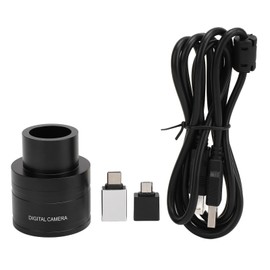 Telescope Electronic Eyepiece Aluminum Alloy 2MP HD USB Interface Color Electronic Eyepiece Camera for Full Frame Telescope Accessories