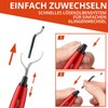 GETLITOOL Deburring with 16 Blades, 360° Rotating Blade, Hand Deburrer,