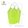 Fox Run Lime Green Cleaning Caddy, Laundry and Produce Basket