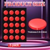 Feifeiya 100 Pcs Speed Mouse Skates, Offers Excellent Wear Resistance,