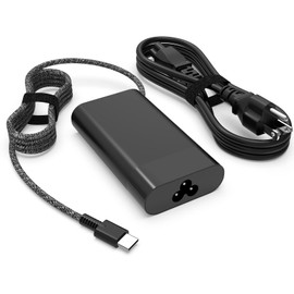 65W USB C Laptop Charger Compatible with HP OmniBook X 5 7 Ultra Flip 14" 2-in-1 Laptop Next Gen AI PC 14t-fh000,HP OmniBook 7 NGAI 17 X Flip 16 14 inch 2-in-1 Premium Laptop Power Adapter