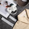 Protector De Cuello Desechable Para Camisas, 2 Rollos, Invisible, Autoadhesivo,
