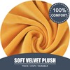 Stretch Cushion Cover, Soft Velvet Plush Cushion Slipcovers Loveseat Sofa