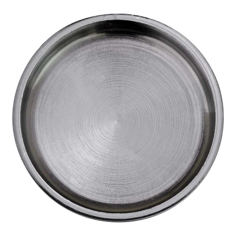 Solid Brass Furniture Coasters (Set of 4) - Chrome /