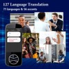 2025 Language Translator Device, AI Voice Instant Two-Way Translator, for