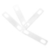 4Pcs Guitar Neck Shim Brass Material Heightening Gasket Set Musical
