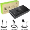 Cassette Players Recorder, Portable Tape USB Player with Stand-Alone Mic,