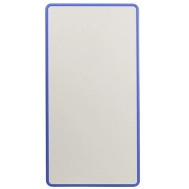 Belnick 23.62''W x 47.25''L Height Adjustable Blue Plastic Activity Table with Grey Top