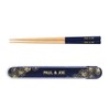 Marks PAJB-CST01-NV Paul & Joe Breaktime Chopsticks Case Set Navy