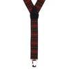 TigerTie Unisex Y-shaped braces with 3 extra strong clips, colour