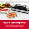 Nesco Deluxe Food VS-12 Vacuum Sealer, 130 Watts, Kit Bags