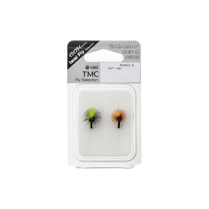 ティムコ(TIEMCO) TMC 完成品フライセット イワイセレクション I-03セット イワイイワナII オレンジ・イエロー #12