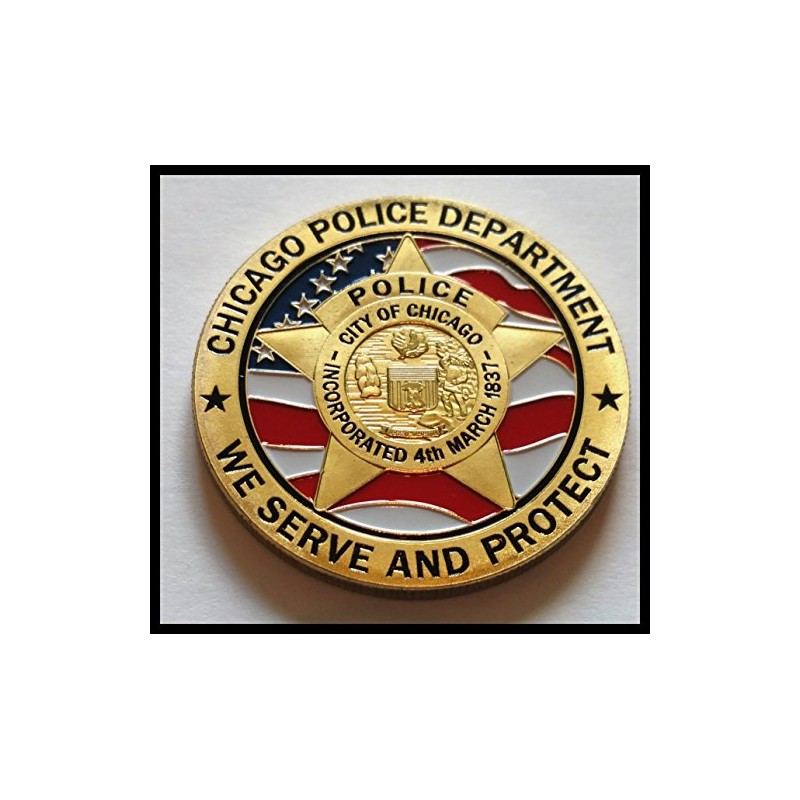 Chicago Police Department Law Enforcement Challenge Honor Coin