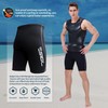 Dizokizo Men Wetsuit Short Pants 2mm Neoprene Shorts for Scuba