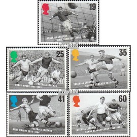 United Kingdom 1625-1629 (complete.issue.) unmounted mint/never hinged ** MNH 1996 Football-european championship (Stamps for collectors) Soccer