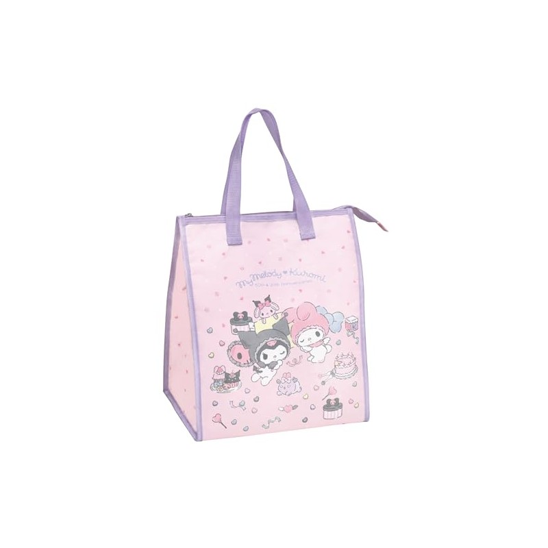 J's Planning SBS539 Insulated Square Tote Bag, My Melody &