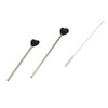 Anti Wrinkle Straw Stainless Steel Lip Line Prevention Straw Reusable