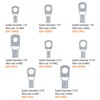 Wirefy 60 PCS Tinned Copper Wire Lugs Kit - Battery